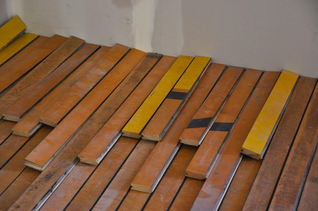 Brothers Studt turn hardwood floor installation into art form