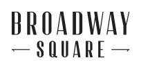 broadway square vertical logo black