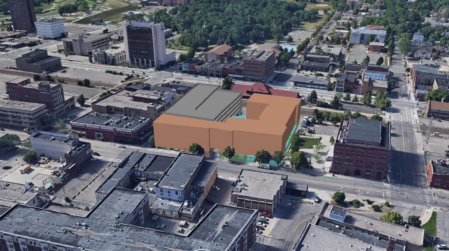 $20 Million Parking Ramp Plan for Theater, Apartment Complex in Downtown Fargo Gets Warm Reception